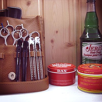 Friseur-Scheren